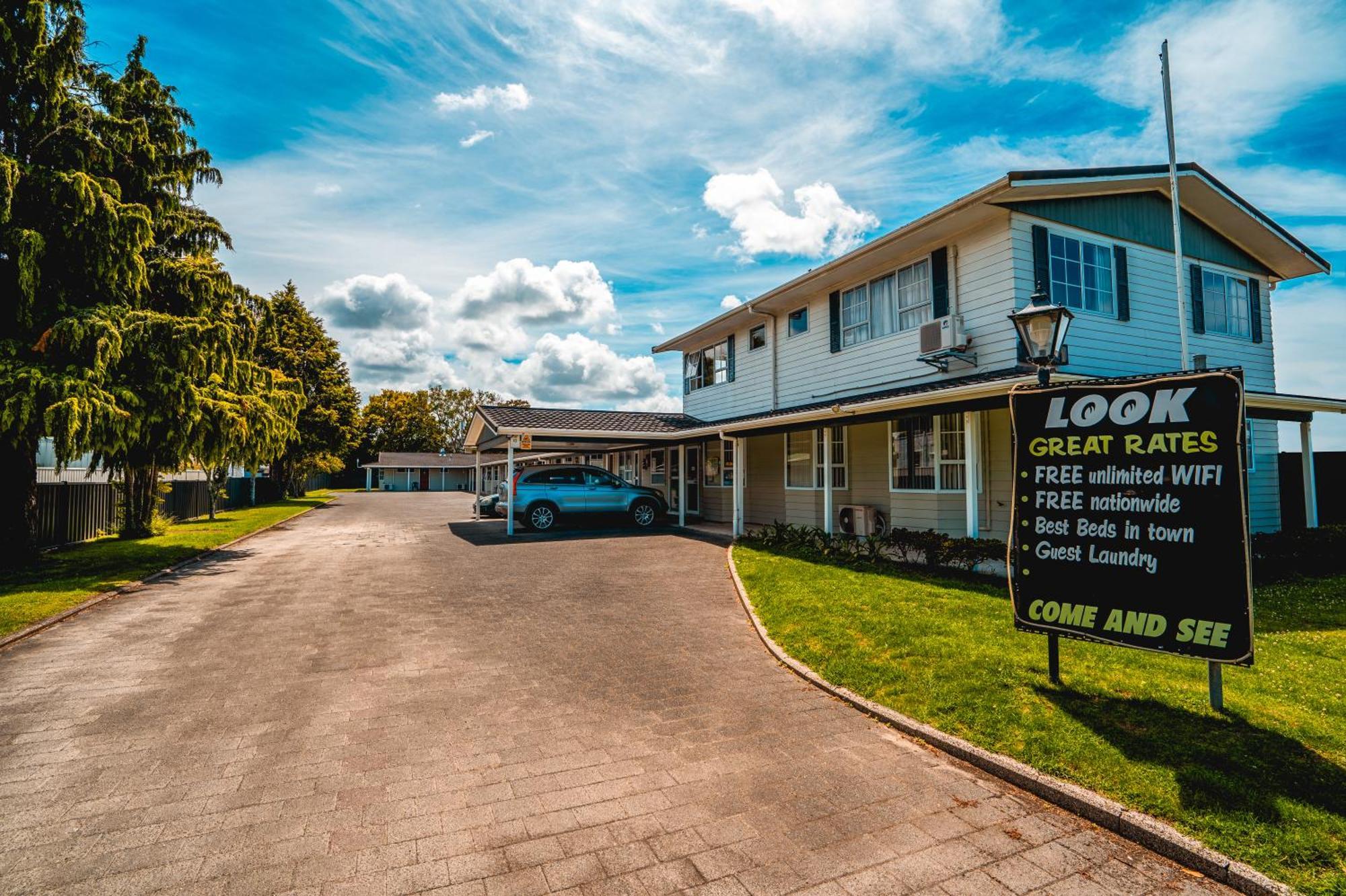 Colonial On Gladstone Motel กิสบอร์น ภายนอก รูปภาพ
