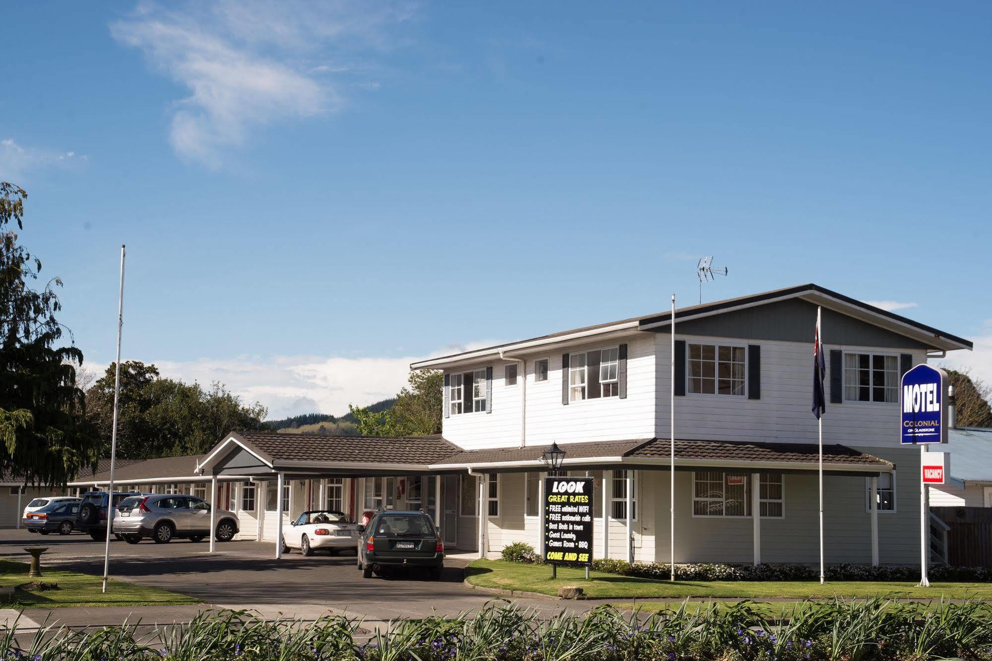 Colonial On Gladstone Motel กิสบอร์น ภายนอก รูปภาพ